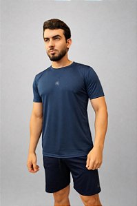 CAMISA AL LUXO AZUL MARINHO
