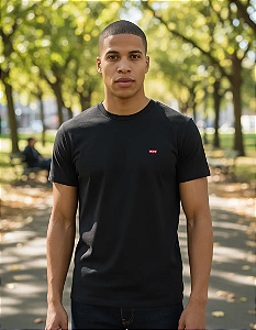 Camiseta Masculina Levi’s Clássica - Preta