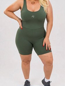 MACAQUINHO SCULPT VERDE MILITAR - AL