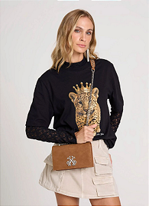 Bolsa Heaven Shoulder Bag - Marrom - John John