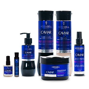 Kit Caviar Reconstrução Capilar Absoluta Hidrabell