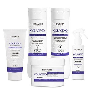Combo Colágeno Lifter Reconstrução Capilar Profunda Hidrabell