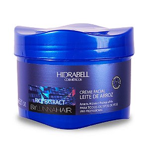 Creme Hidratante Facial Leite de Arroz 250g Hidrabell