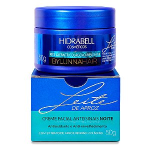 Facial Leite de Arroz Noite 50g Hidrabell