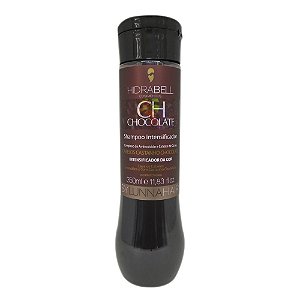 Shampoo Intensificador do Tom Castanho Chocolate 350ml Hidrabell