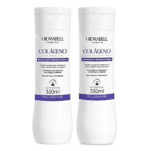 Shampoo e Condicionador Colágeno Reconstrução Capilar Hidrabell