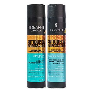 Shampoo 285ml e Condicionador 270ml Antiqueda Engrossador Hidrabell