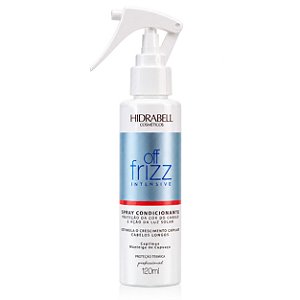 Spray Defrizante Off Frizz Protetor Térmico Anti Frizz Hidrabell 120ml