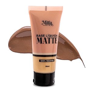 Base Líquida Nina Matte Vegana Milla Makeup 30ml