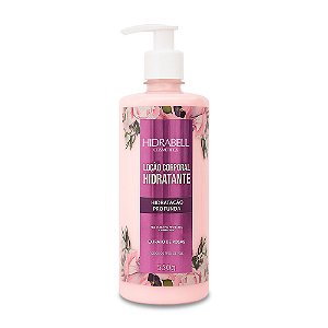 Locao Hidratante Corporal Pele Seca e Sensível Perfumada Rosas 550g Hidrabell