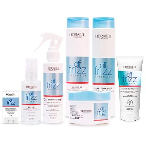 Combo Off Frizz Completo Cabelo Alinhado e Antiqueda Hidrabell
