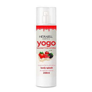 Body Splash Perfume Yogo Frutas Vermelhas Hidrabell 200ml