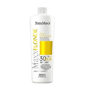 Água Oxigenada Ox MaxxBLONDE 30 Vol NatuMaxx 900ml