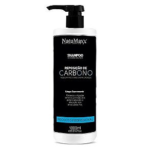 Shampoo Reconstrutor Reposição de Carbono NatuMaxx  1L