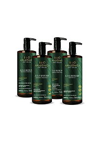 Kit SOS Restore Shampoo + Queratina + Defrizante + Máscara