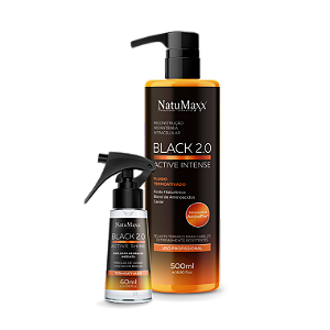 Kit Progressiva Black 2.0 + Active Shine Finalizador Black 2.0