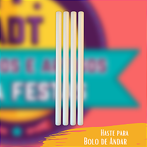 Haste para estruturar bolos (pct. 4 unidades)