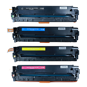 Kit 4 Toner Compativel Com Pro 200 M276 M251 Cf210 Cf211 Cf212 Cf213