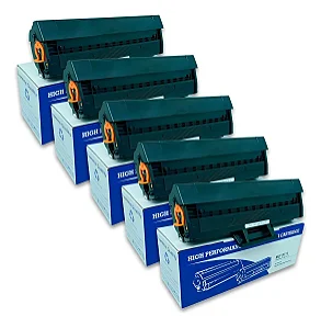 Kit com 5 Toner Compatíveis para Impressora Samsung Mlt-d111s M2070 M2070w Tinta Preto