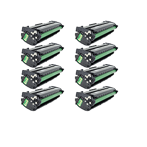 Kit 8 Toner Para Hp 105a W1105a Com Chip 107a 107w 135a Tinta Preto