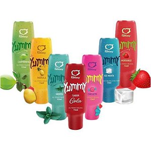 GEL COMESTIVEL TÉRMICO QUE  ESQUENTA E ESFRIA - 15 ML | CHICLETE - MARULA -  MENTA  -  YUMMY -SEXY FANTASY