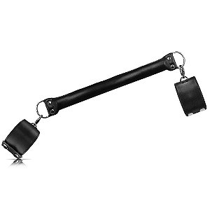 SEPARADOR DE PÉS EM COURO SINTÉTICO - 46 CM  BRASIL FETICHE | COR: PRETO -