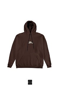Blusão Canguru de Moletom Unissex Com Capuz - MARROM - BOSS