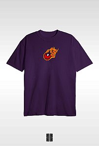 Camiseta OVERSIZED -  ESTAMPA 8 - ROXA