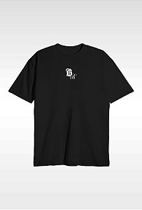 Camiseta PREMIUM OVERSIZED - ESTAMPA BB - PRETA