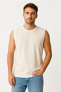 Regata Iron - Básica em algodão - Off White