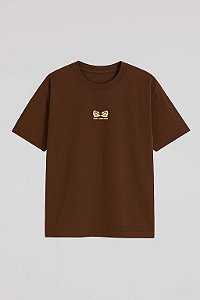 Camiseta PREMIUM OVERSIZED - NUV - MARROM