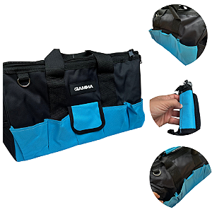 Bolsa de ferramentas para eletricista com alça reforçada