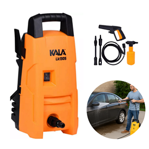 Lavadora Bomba Maquina de Lavar Alta Pressão Kala 1305psi Amarela