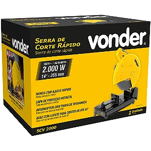 Serra Corte Rápido Vonder 14" SCV 2000 127V ou 220V