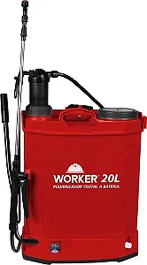 Pulverizador Costal 20L Bateria Worker