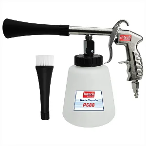 Pistola Tornador P688 Intech Machine 1L com Sistema Rolamentado Limpeza Automotiva Profunda