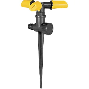 Irrigador Giratório Tipo Espiga Vonder em Plástico ABS com 3 Jatos Ajustáveis e Engate 3/4"