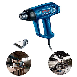 Soprador Térmico Bosch GHG 180 Profissional 127V ou 220V 3 Níveis de Temperatura Uso Estacionário