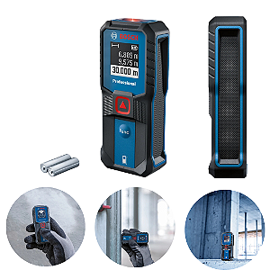 Trena a Laser Bosch GLM 30-23 Professional 30 m – cálculo de área, alta precisão e uso fácil