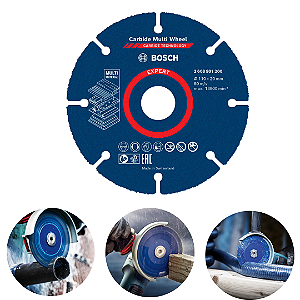 Disco de Serra para Mármore Bosch 110mm x 20mm – Madeira, corte rápido e acabamento limpo