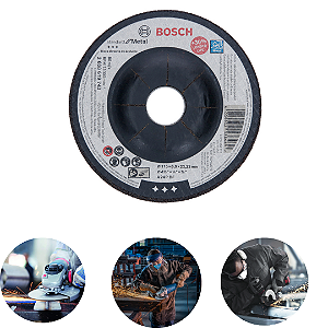 Disco de Desbaste Bosch PRO Metal Centro Deprimido p/ Aço M14 22,23 mm