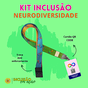 KIT INCLUSÃO - Colar da Neurodiversidade