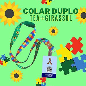 Colar Tea COLAR TEA AUTISMO QUEBRA CABEÇA - INCLUSÃO E AÇÃO
