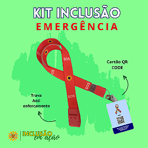 KIT INCLUSÃO - Colar SOS Emergência