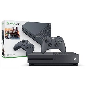 Xbox One S 1TB 1 Controle Microsoft 1 Jogo - Live 1 Mês - Console