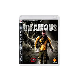 Jogo inFAMOUS - PS3 - LOJA CYBER Z - Loja Cyber Z