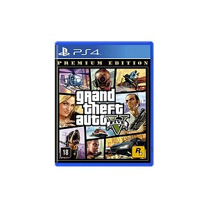 Jogo GTA 'V Premium On-line Edition - Mídia Física - PlayStation