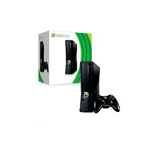 Microsoft Xbox 360 Super Slim 4gb Standard Desbloqueado + Kinect + 2  Controles + 1 Jogo