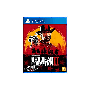 Jogo Red Dead Redemption 2 - Ps4 Mídia Física - Loja Cyber Z