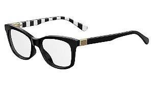 Óculos de grau Love Moschino MOL515 807 5216 - Preto/Branco